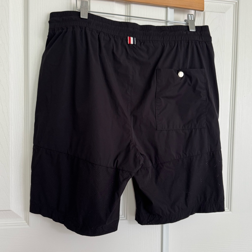 Thom Browne Black Athletic Shorts Bottom Mesh Size M - Picture 5 of 13